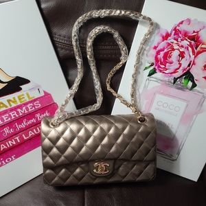 Inspired Champagne color crossbody